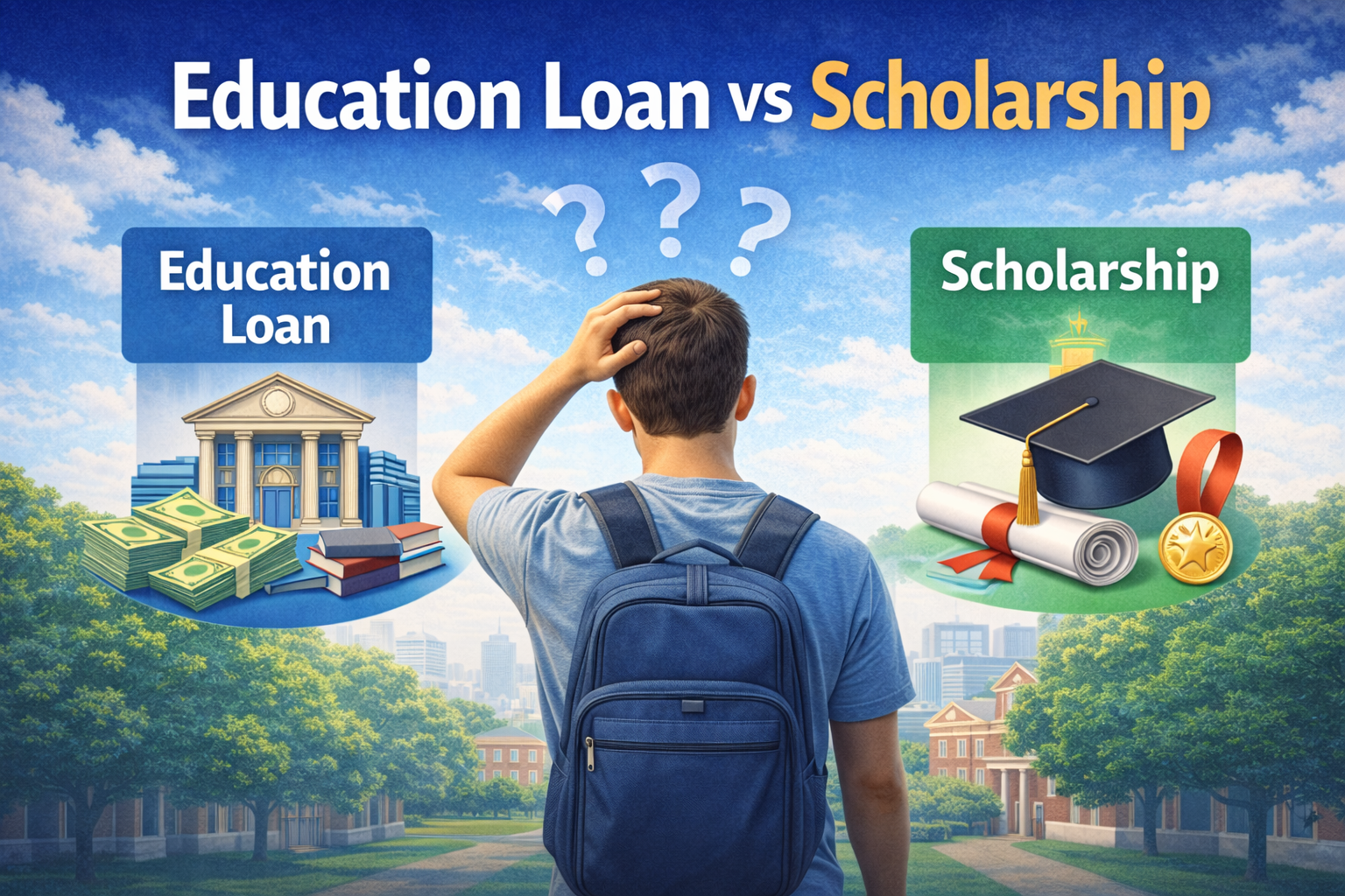 Education Loan vs Scholarship