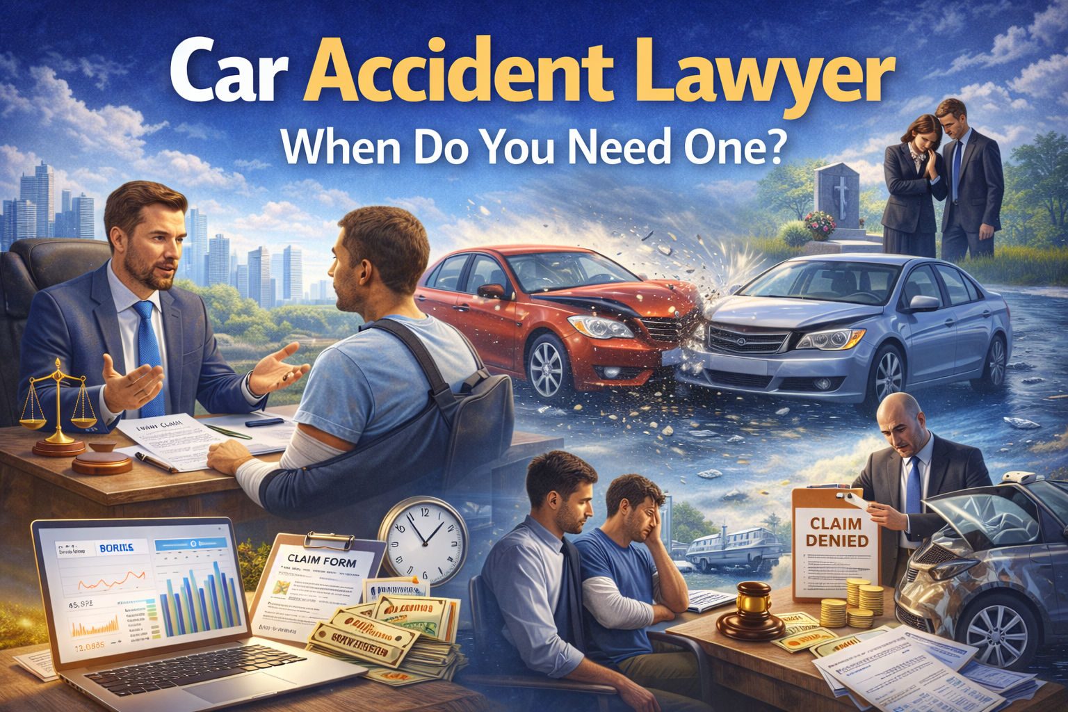 Car Accident Lawyer: When Do You Need One?