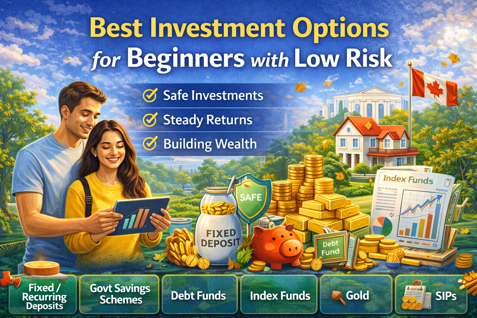 Best Investment Options for Beginners with Low Risk